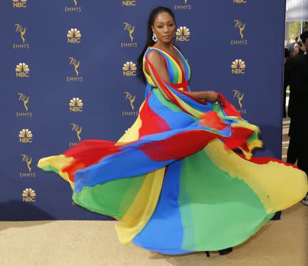 70th Primetime Emmy Awards– Arrivals – Los Angeles, California, U.S., 17/09/2018 – Tiffany Haddish. REUTERS/Kyle Grillot