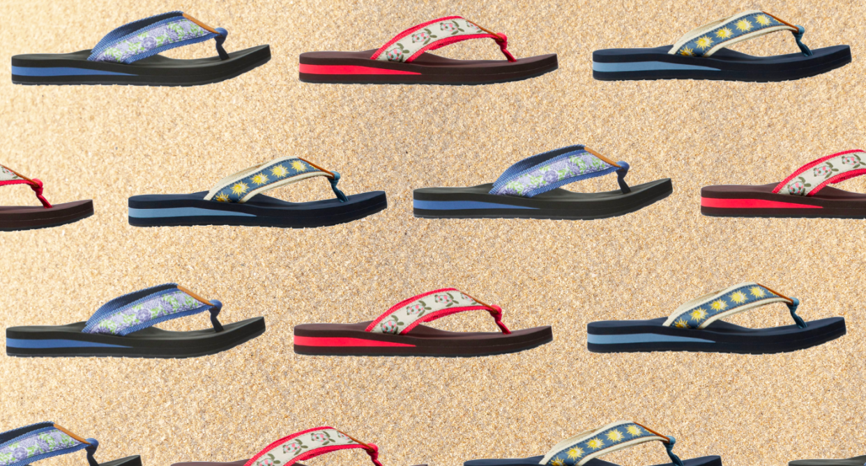 L.L. Bean Women's Original Maine Isle Flip-Flops are a must for summer. 