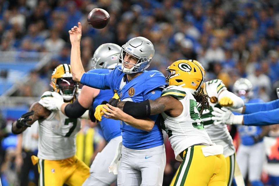 Rashan Gary was a beast for the Green Bay Packers against Jared Goff and the Detroit Lions on Thursday. He had three sacks and two forced fumbles.