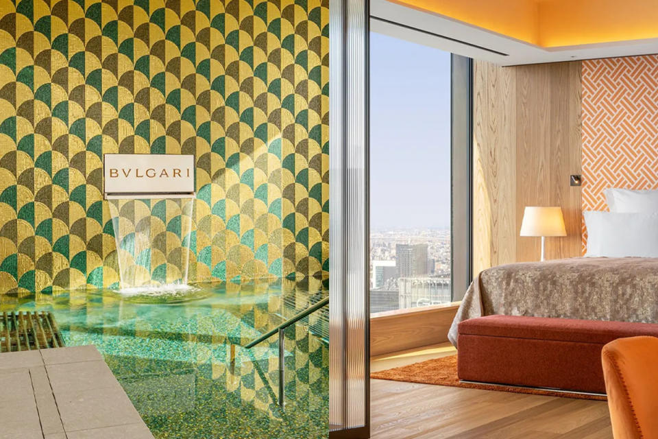 東京 Bulgari Hotel 美照洗版：最頂級房型、露台酒吧、市內游泳池… ，還有米其林三星餐廳！