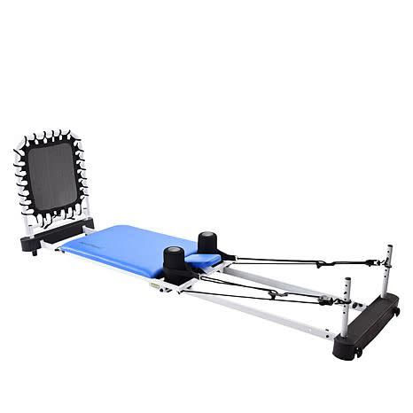 8) AeroPilates 5-Cord Pro Reformer 5104 with 6 Workout DVDs