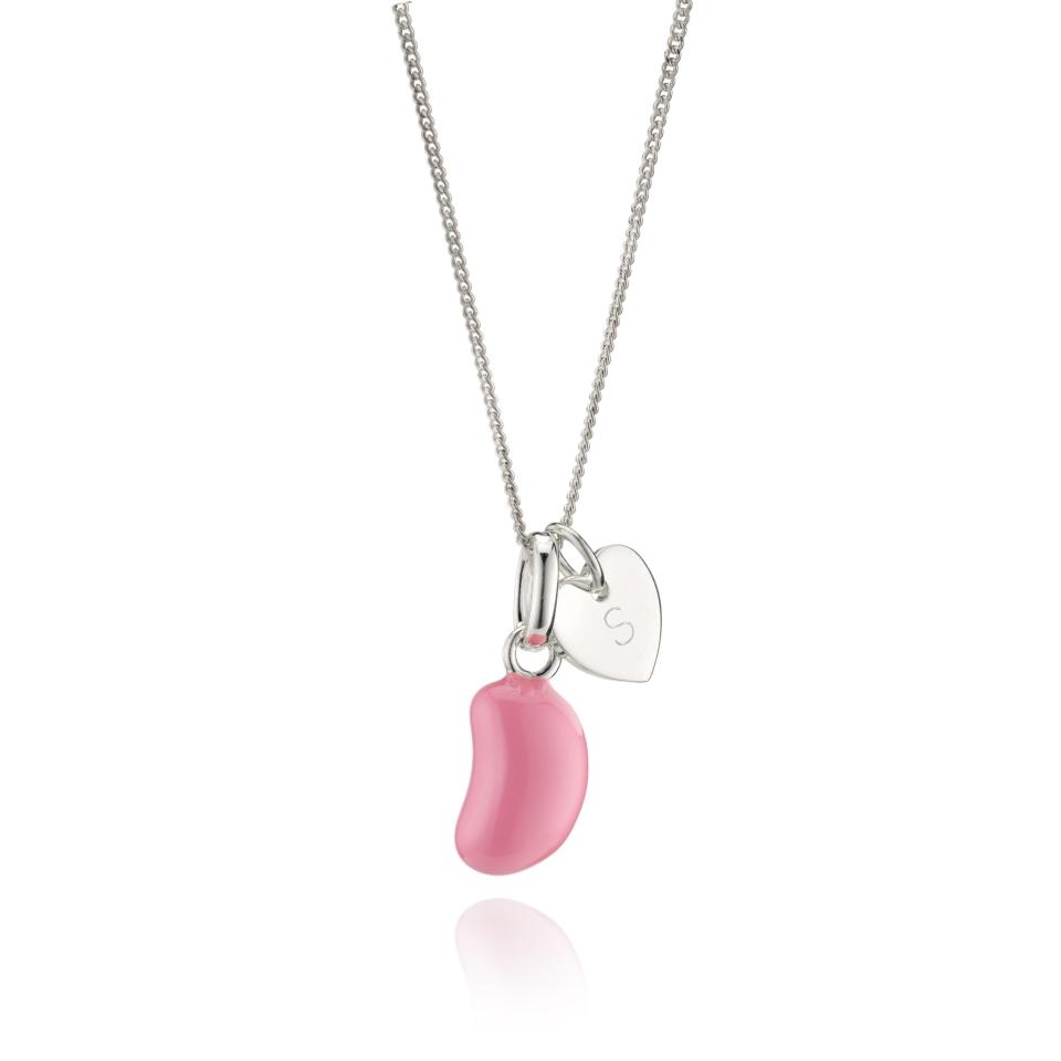 Personalised Jelly Bean Necklace £45 Molly Brown www.mollybrownlondon.com