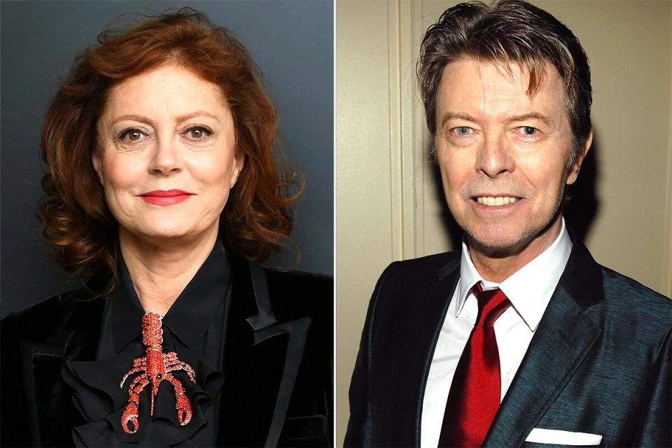 Susan Sarandon, David Bowie