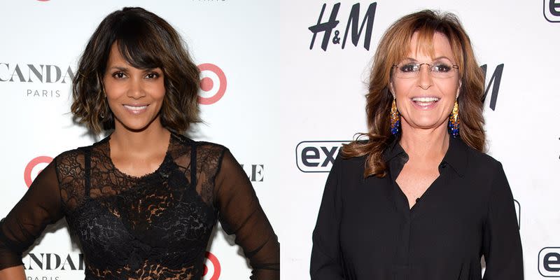 Halle Berry and Sarah Palin