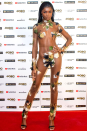 <p>Model Leomie Anderson was basically just wearing leaves on mesh at the 2020 MOBO Awards.</p>