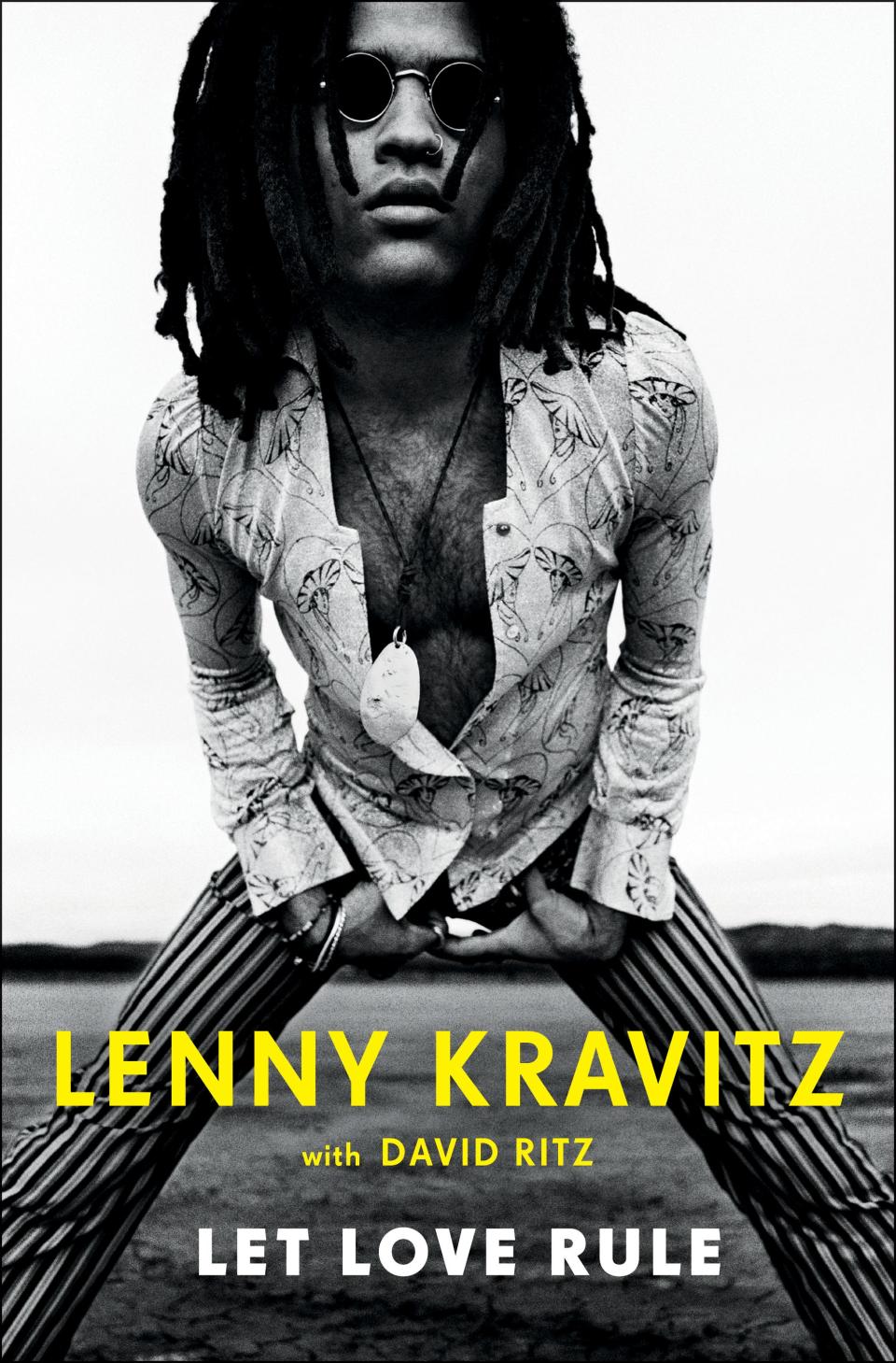The cover of Lenny Kravitz's new memoir "Let Love Rule," out Tuesday.