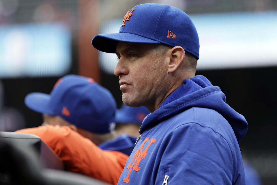 Carlos Mendoza y los New York Mets pudieron actuar de una manera distinta ante el exabrupto de Jorge López. (Foto: Adam Hunger/Getty Images)