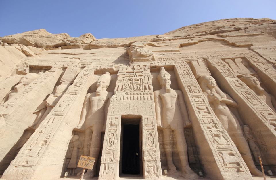 The Small Temple of Nefertari. Abu Simbel, Egypt.