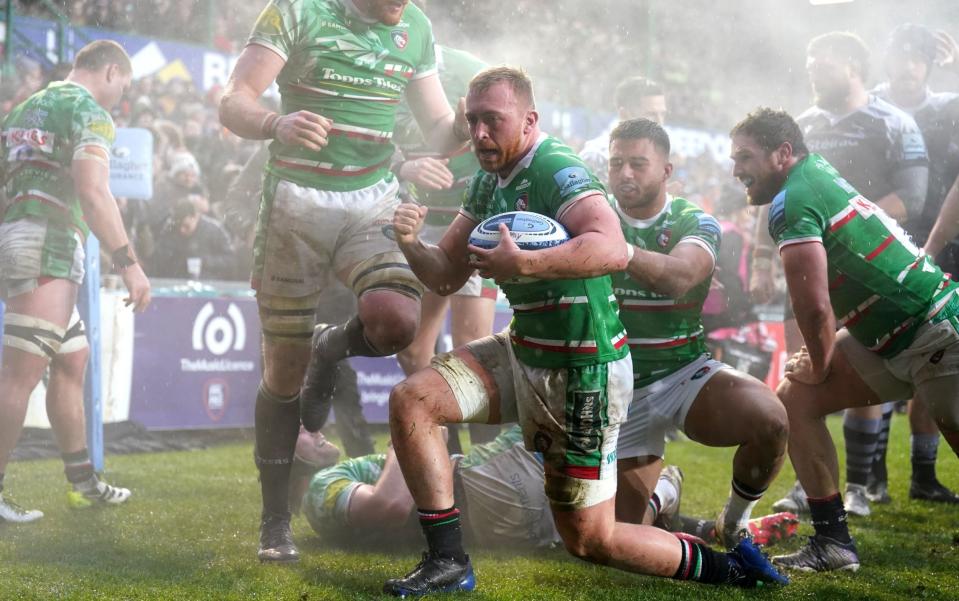 Leicester Tigers' Tommy Reffell