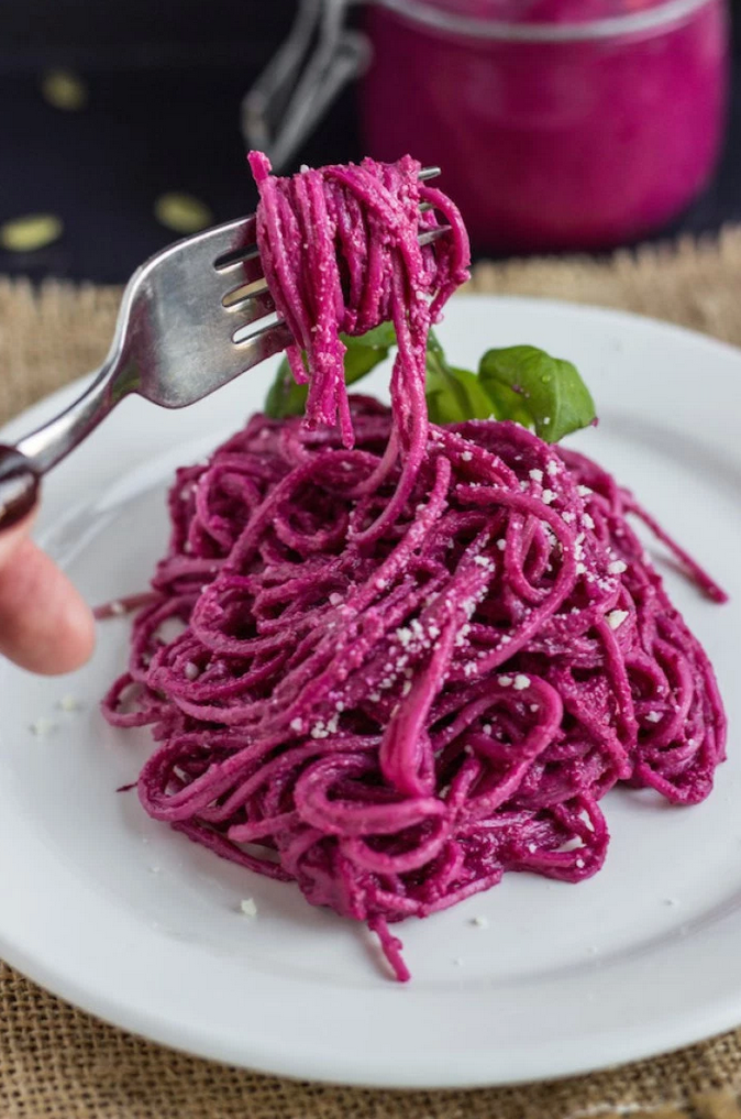 Beetroot Pumpkin Seed Pesto