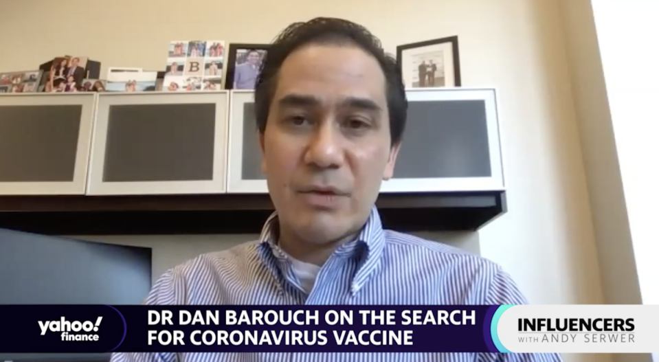 Harvard University vaccine researcher Dr. Dan Barouch appears on "Influencers with Andy Serwer." 