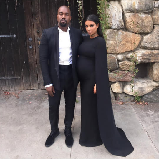 Kim Kardashian West Attends Kanye West Event in Wedding Dress: Reports