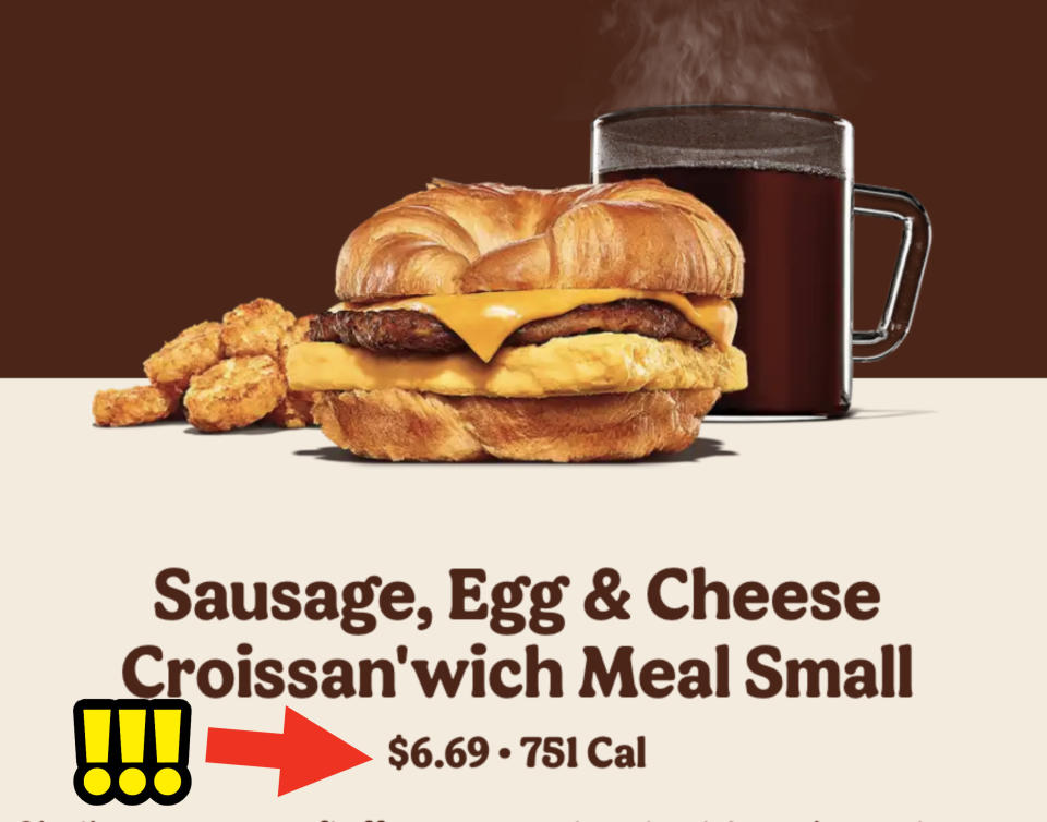 Croissan'wich cost