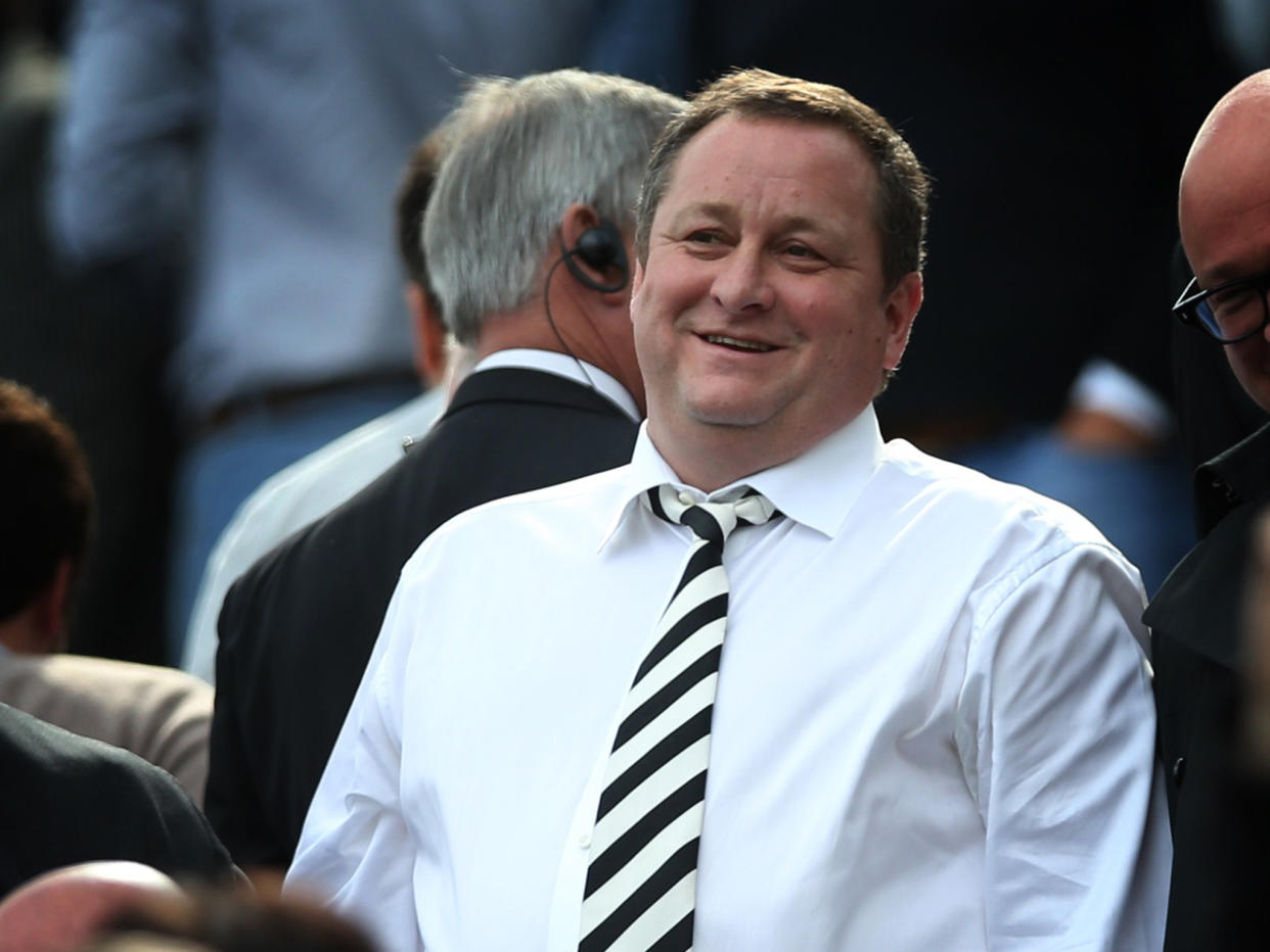 Mike Ashley has sold his stake in Rangers: Getty