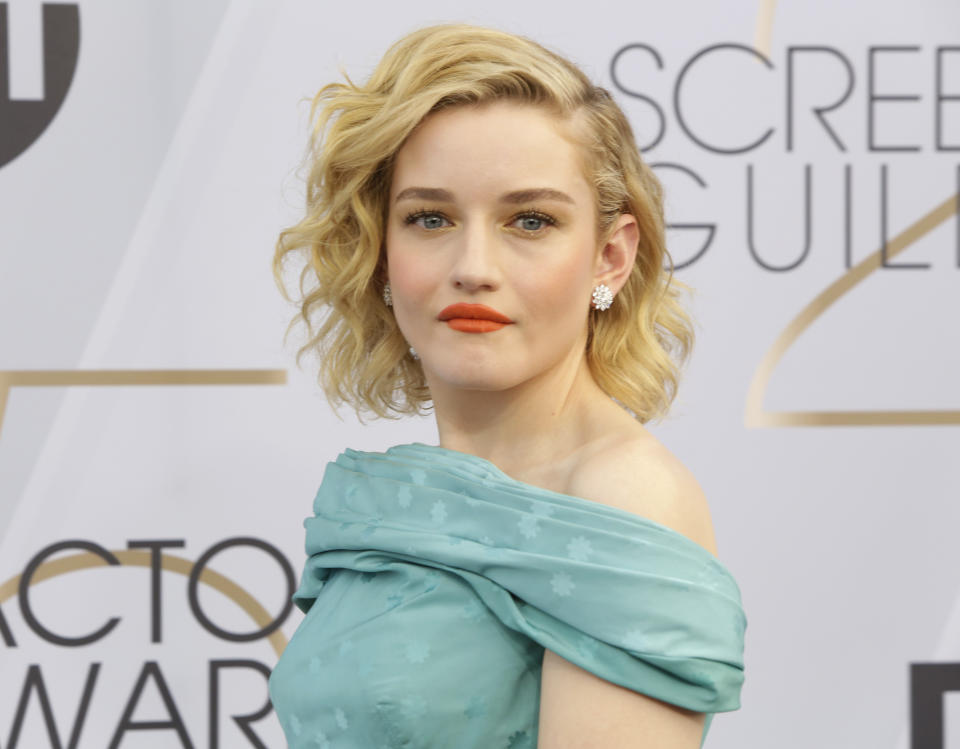 25th Screen Actors Guild Awards – Arrivals – Los Angeles, California, U.S., January 27, 2019 - Julia Garner poses. REUTERS/Monica Almeida