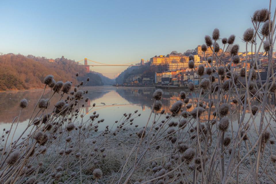 A hard frost is forecast for Wednesday morning (PA)