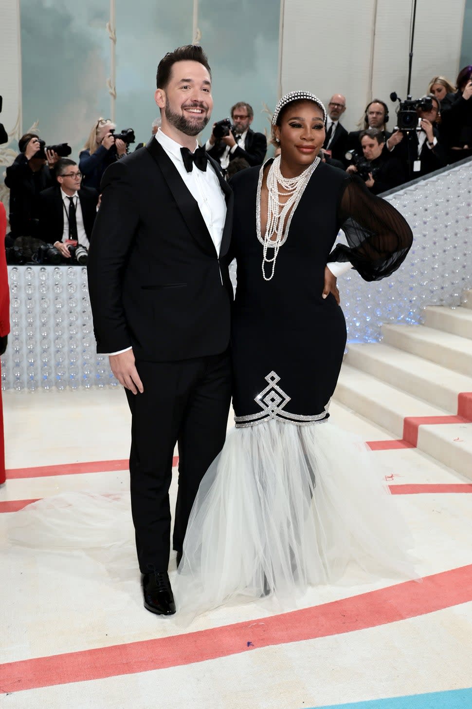 Alexis Ohanian and Serena Williams