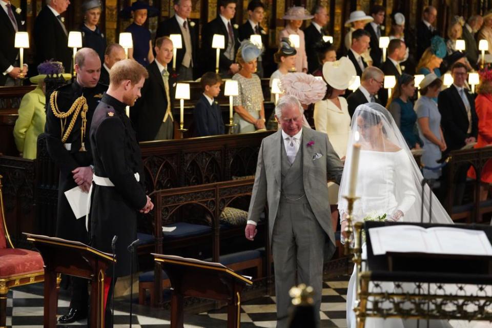 The Father of the Bride Missed Meghan's Wedding