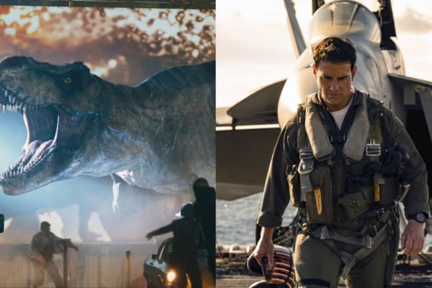 Jurassic World: Dominion,' 'Top Gun: Maverick' Rule . Box Office