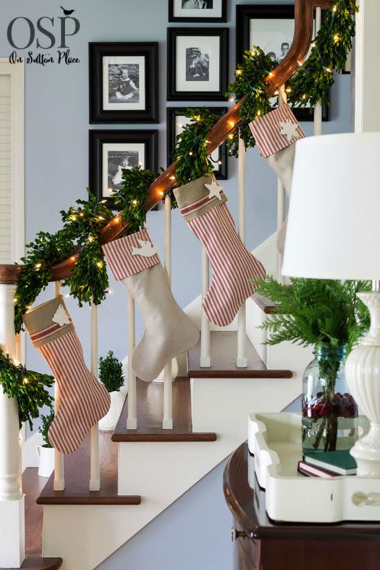 Add Cheer to a Banister