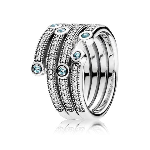 Shimmering ocean ring