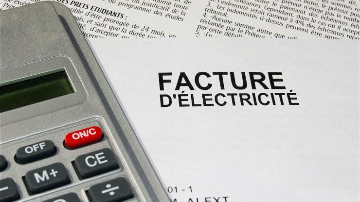 facture électricité 