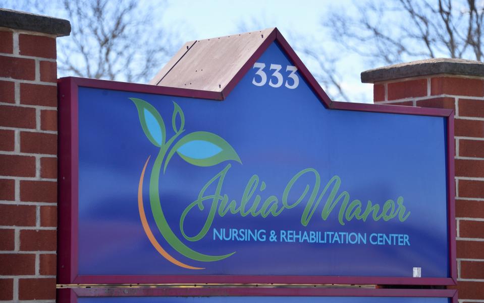 Julia Manor Nursing & Rehabilitation Center sign