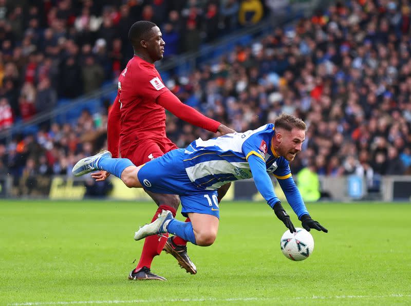 FA Cup - Fourth Round - Brighton & Hove Albion v Liverpool