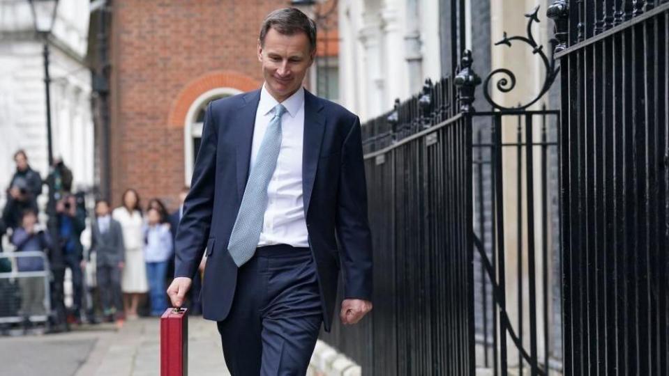 Jeremy Hunt in Downing Street