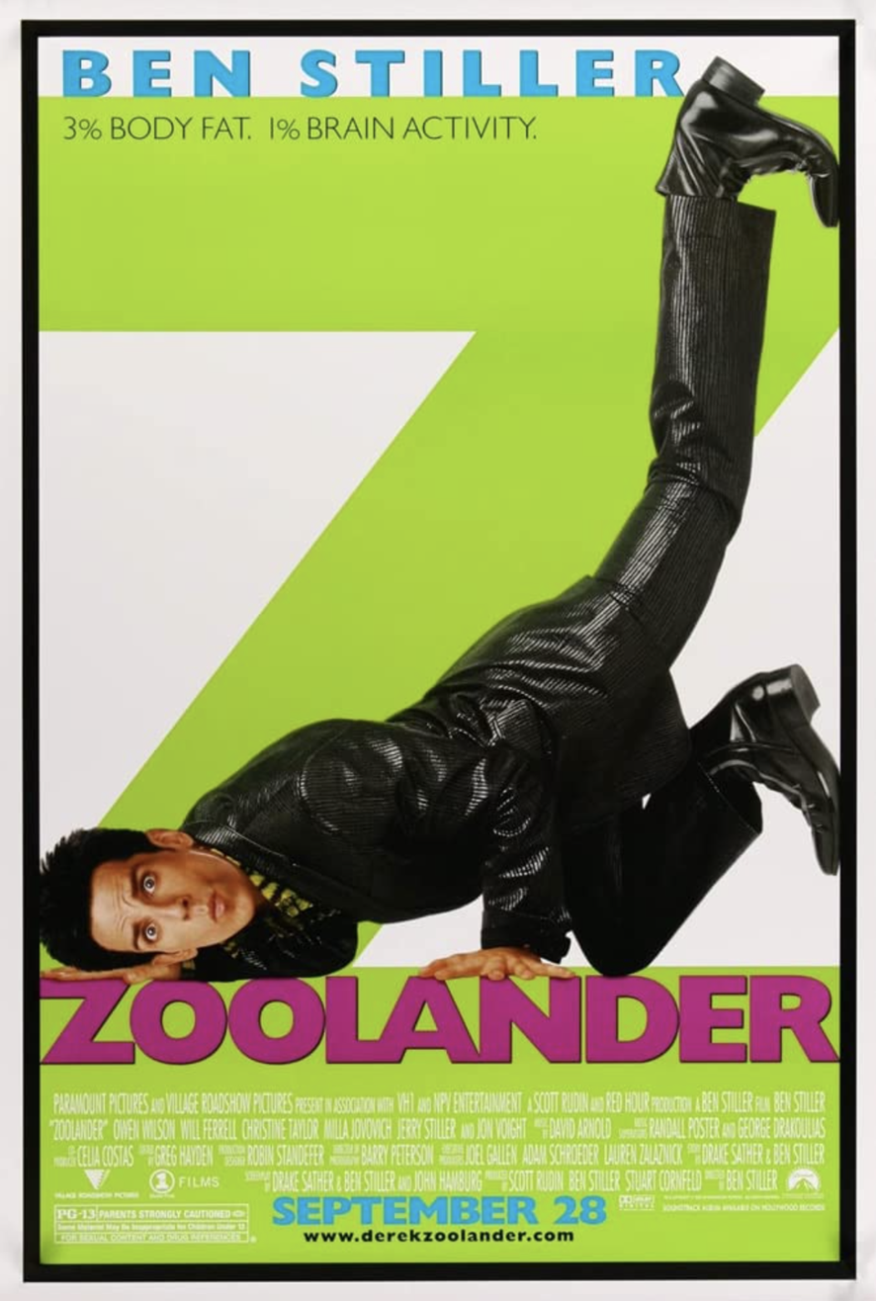 10) Zoolander