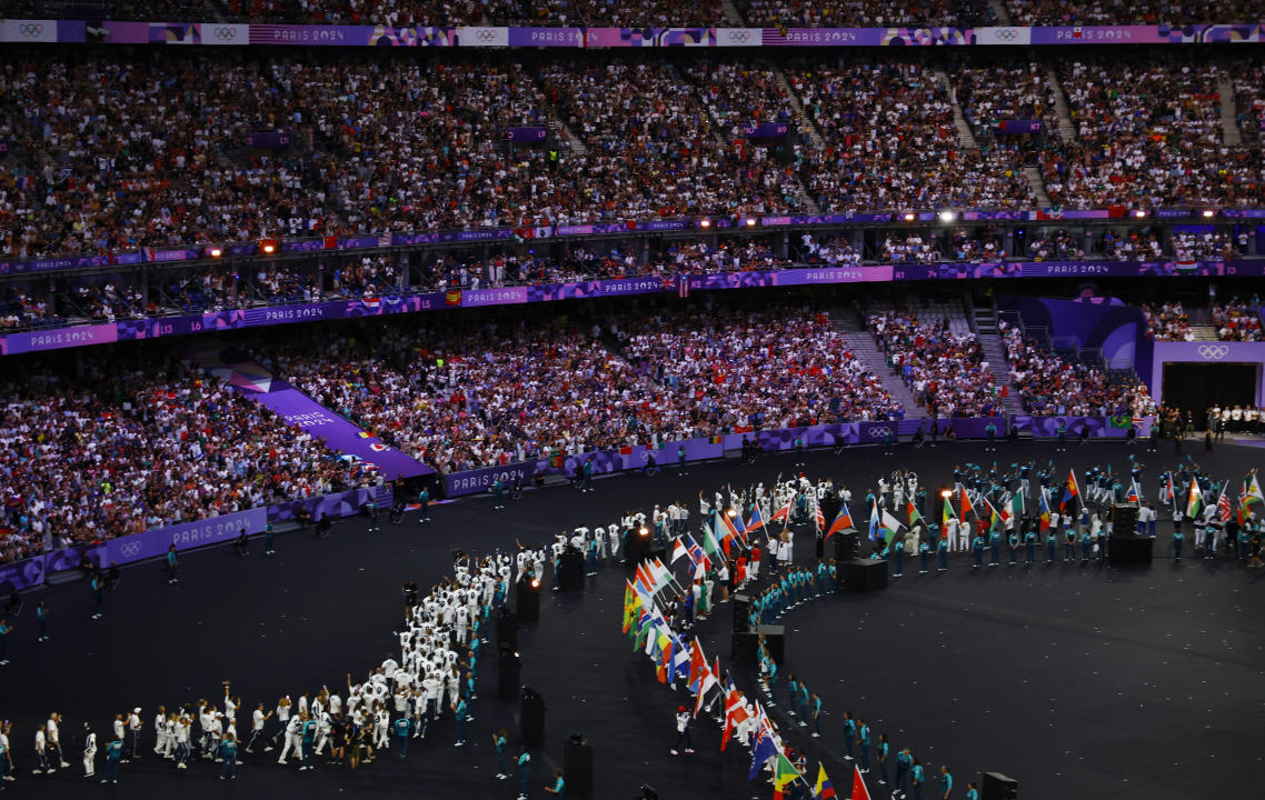 Ceremonia de cierre de Paris 2024. REUTERS/Sarah Meyssonnier