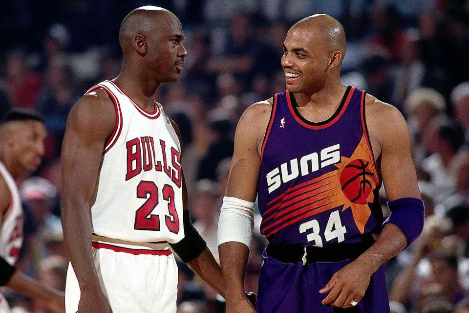 Charles Barkley, Michael Jordan