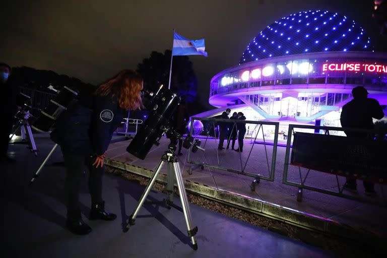 El Planetario es el principal centro de divulgación de astronomía de la ciudad