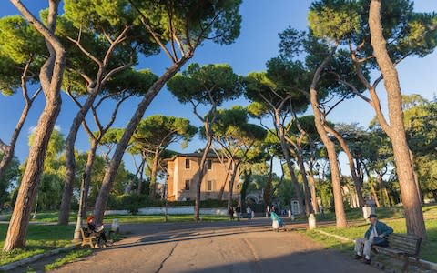 Parco del Colle Oppio, Rome, Italy - Credit: Getty