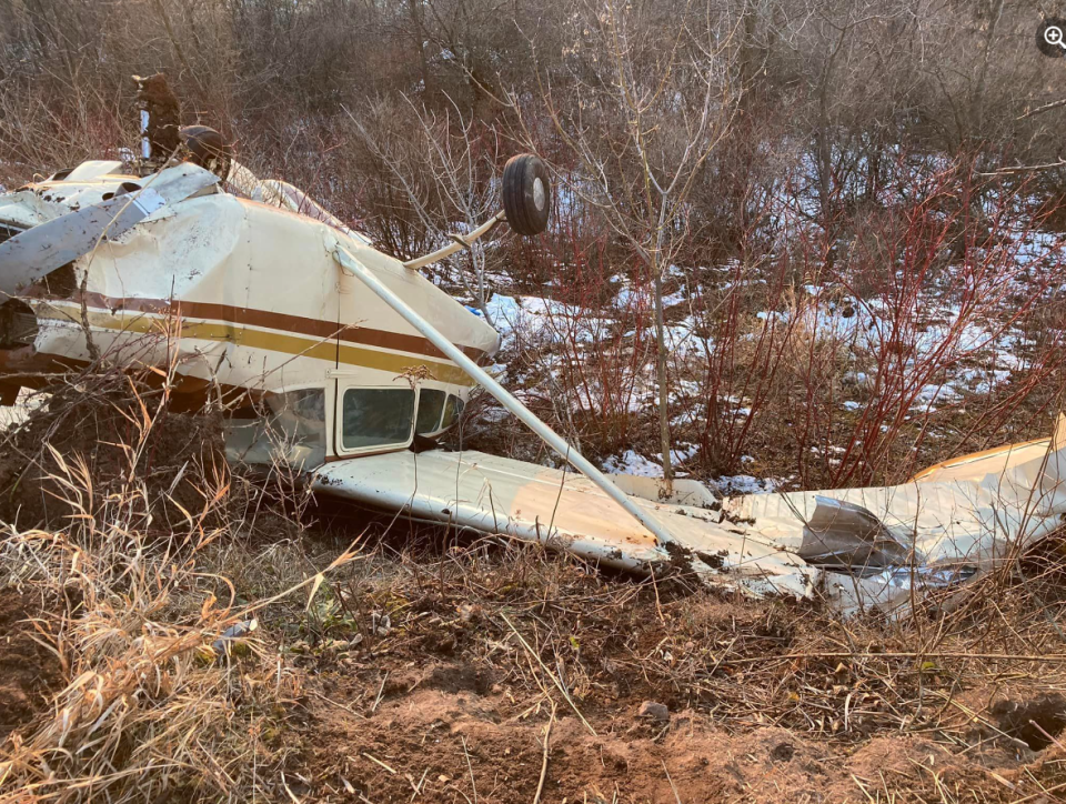 Manitowoc Fire Rescue Department said a plane crashed in the city Thursday.