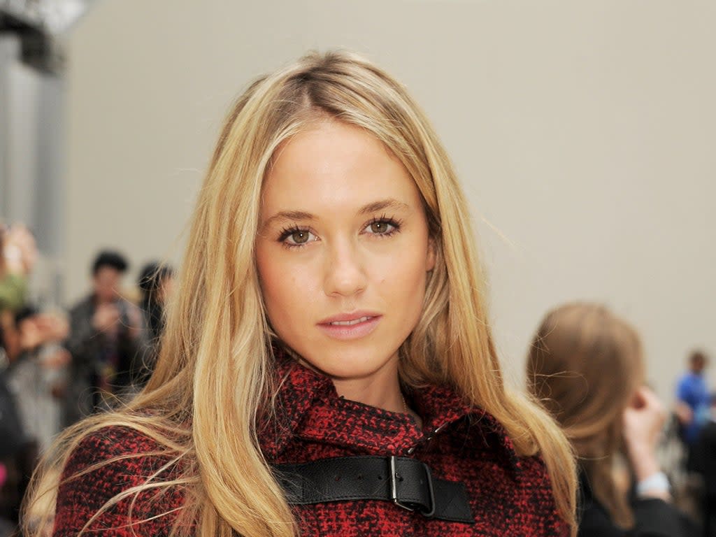 Florence St George at the Burberry Spring/Summer show in London, 2012 (Getty Images)