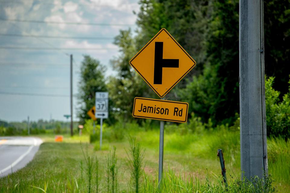 The proposed industrial site is near Jamison Road on Old Highway 37 in Bradley.