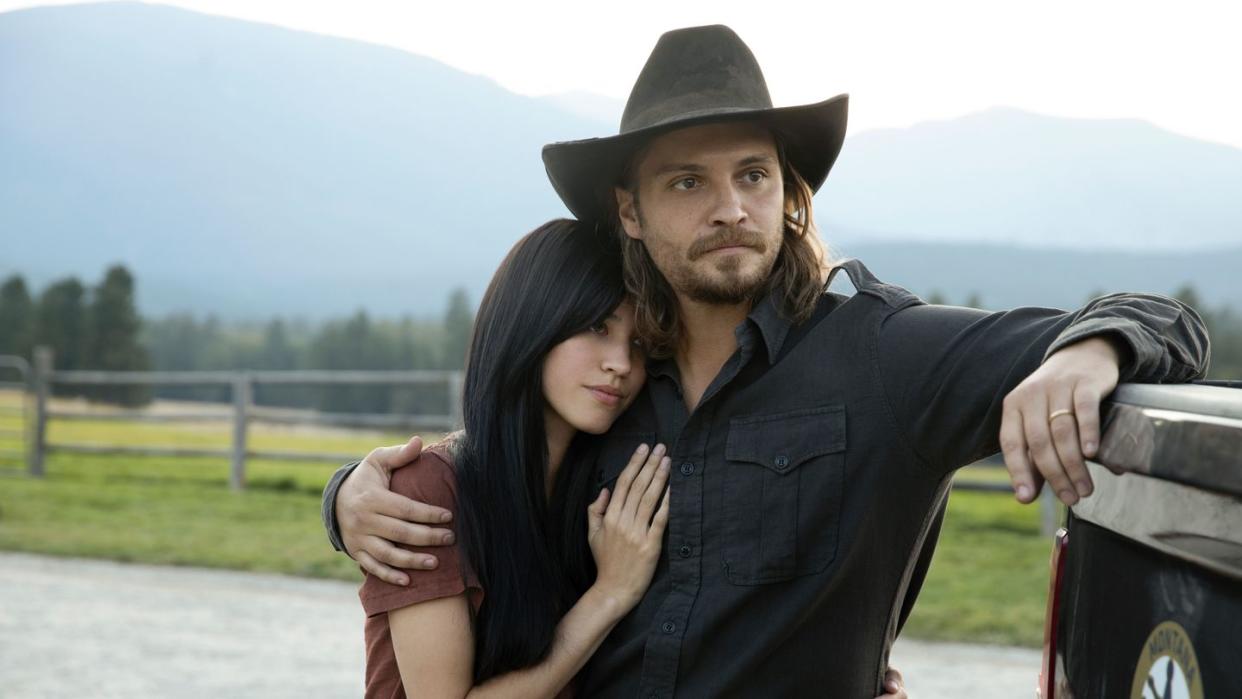 yellowstone season 5 luke grimes kayce monica