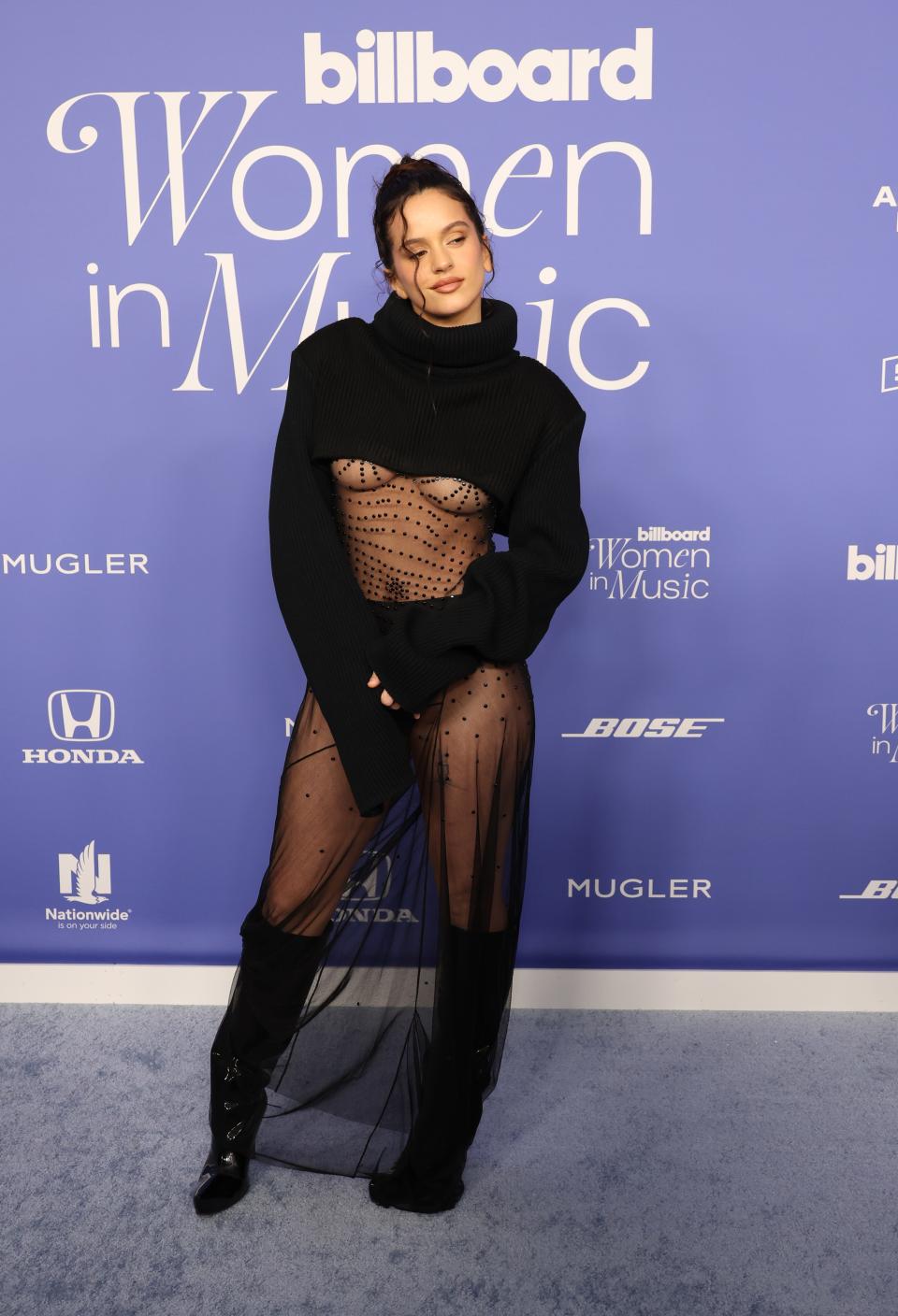 Rosalía attends the 2023 Billboard Women In Music event on March 01, 2023.