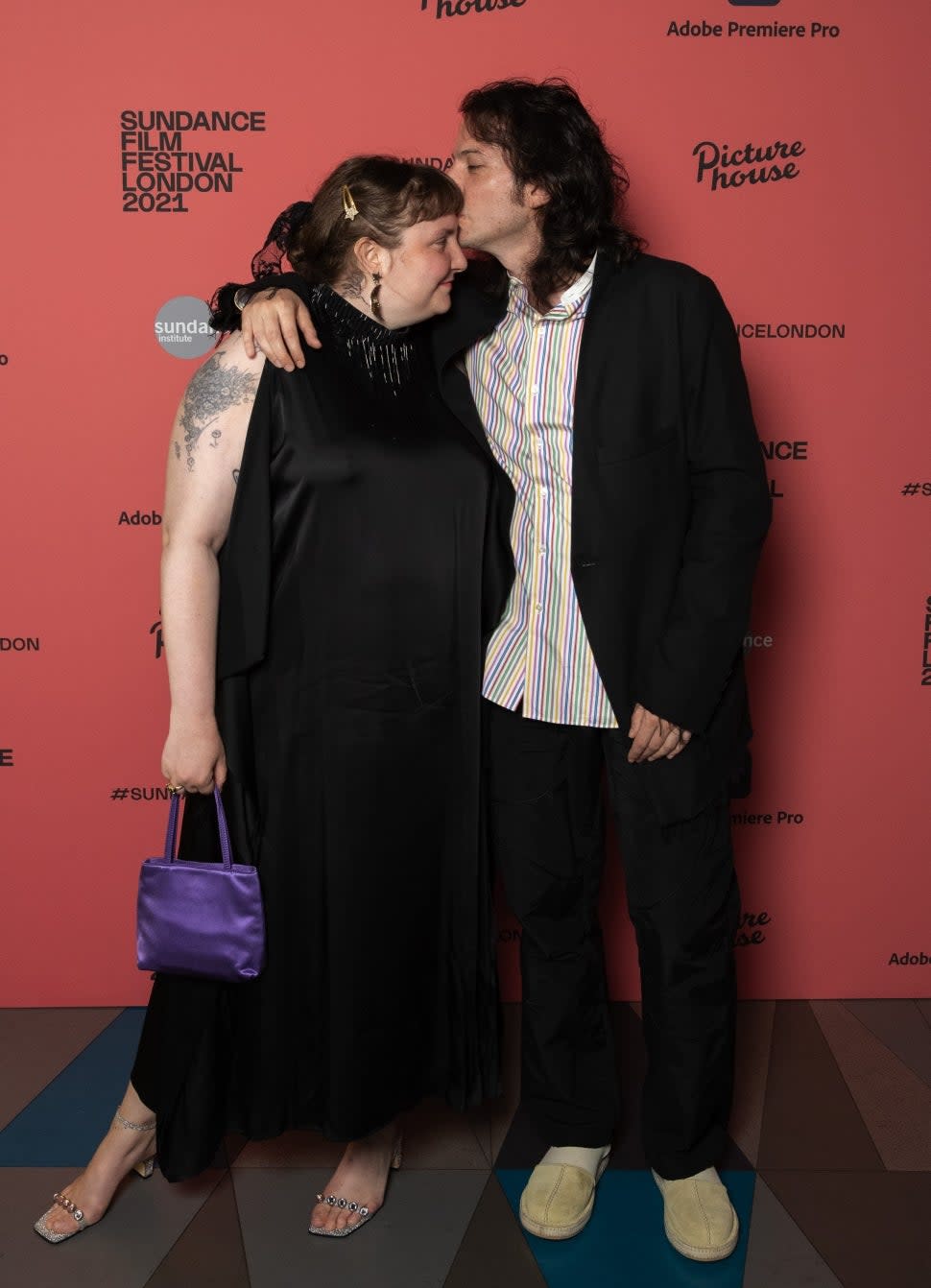 Lena Dunham and Luis Felber