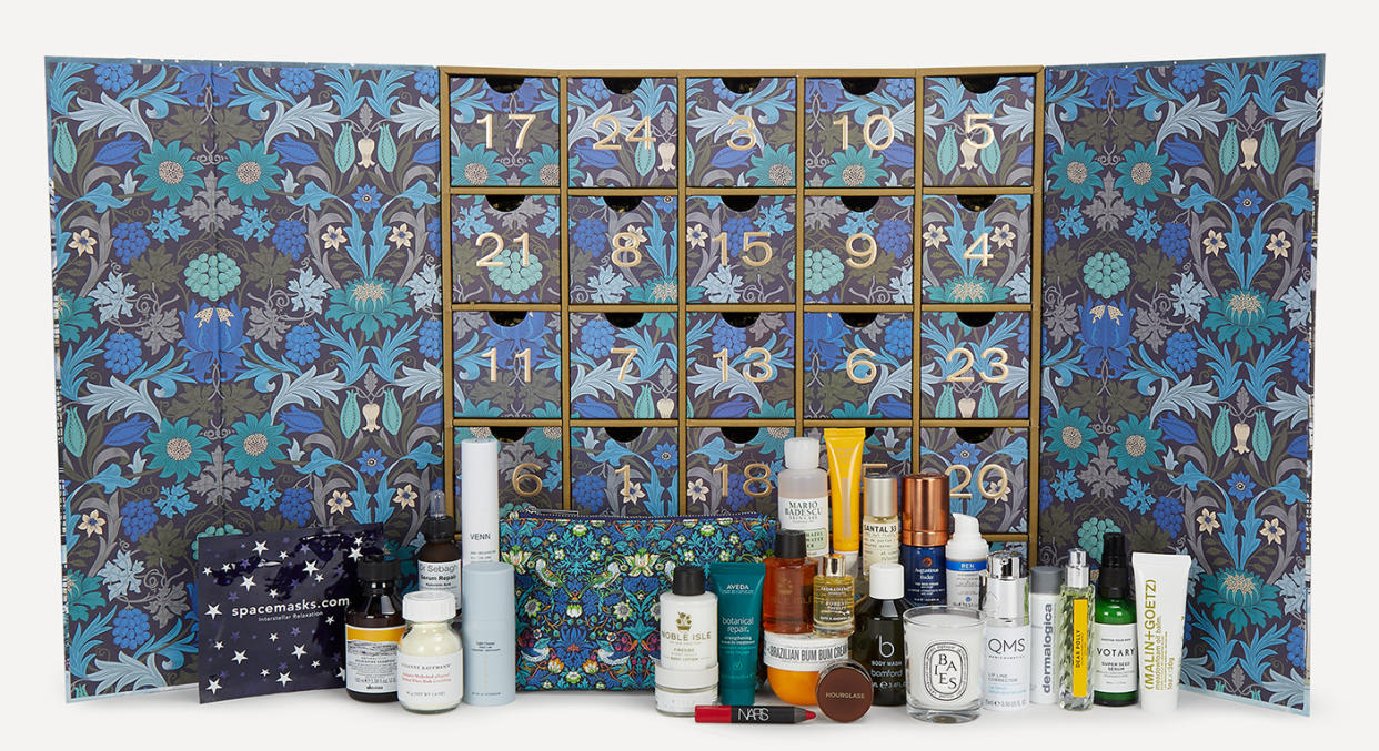 A first look at The Liberty Beauty Advent Calendar 2020. (Liberty London)