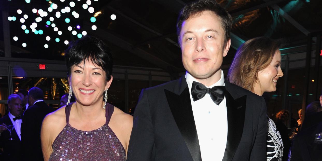 Ghislaine Maxwell elon musk