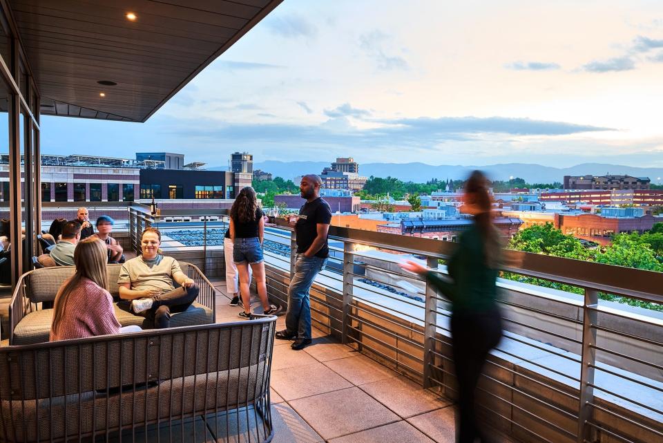 Sunset Lounge is home to one of three rooftop patios in Fort Collins.