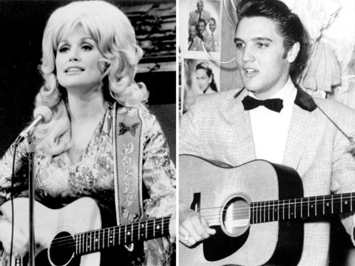 Dolly Parton Sex Videos Coming - Dolly Parton says Elvis Presley never recorded 'I Will Always Love You'  because his manager demanded half the publishing rights