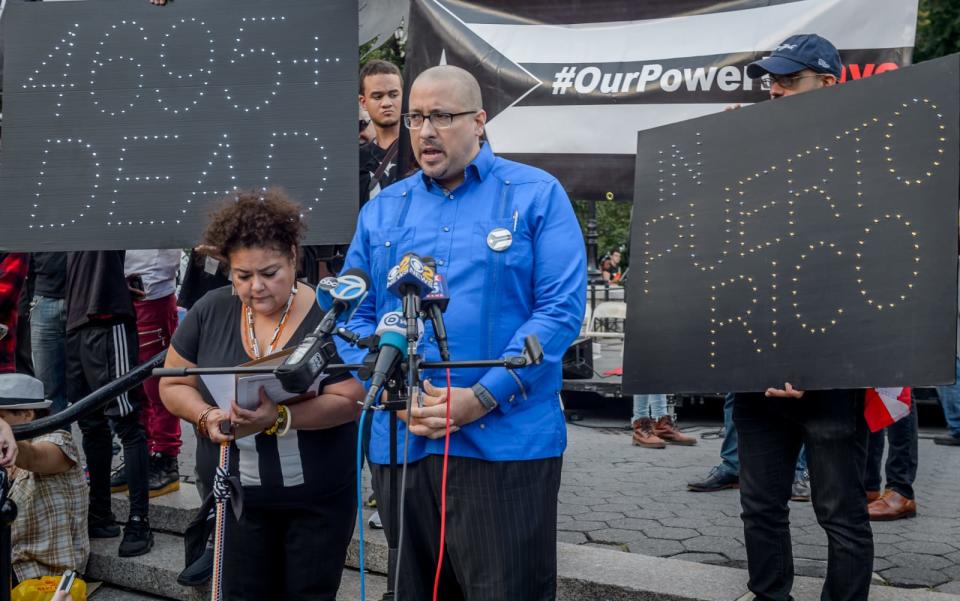 New York state senator Gustavo Rivera - On the one year...