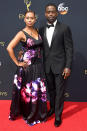 <p>Sterling K. Brown and Ryan Michelle Bathe arrives at the 68th Emmy Awards at the Microsoft Theater on September 18, 2016 in Los Angeles, Calif. (Photo by Getty Images)</p>