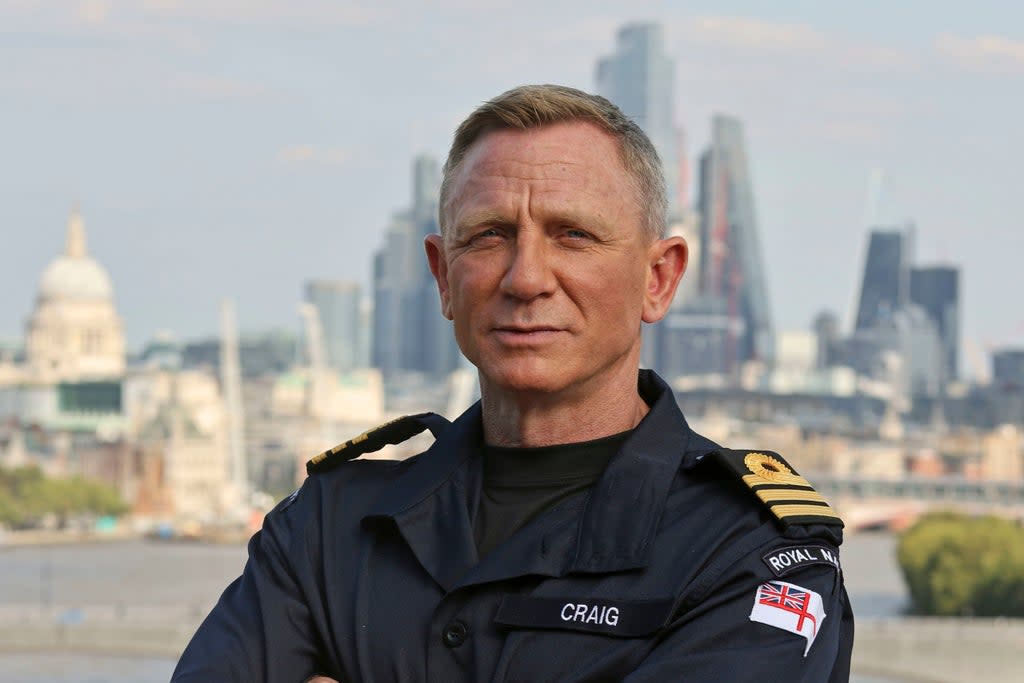 Commander Daniel Craig  (PA)