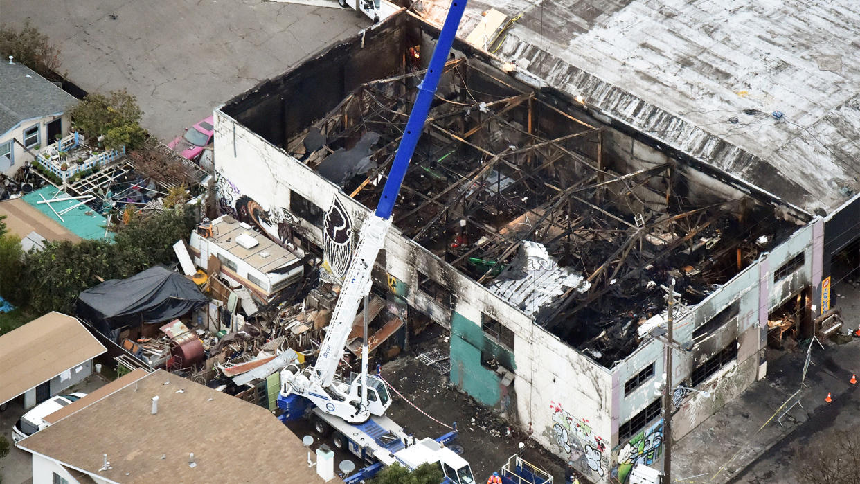 Oakland warehouse fire