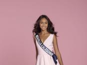 <p>Levina Napoléon a été élue Miss Nouvelle-Calédonie 2017.<br>Crédit photo : SIPA/TF1 </p>