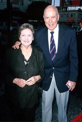 Carl Reiner and his wife at the Egyptian Theatre re-release of This Is Spinal Tap